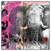 Xxl Wandbild Grunge Elefant Quadrat Produktvorschau Frontal