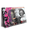 Xxl Wandbild Grunge Elefant Querformat Produktvorschau Seitlich
