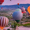 Xxl Wandbild Heissluftballons Im Sonnenuntergang Querformat Zoom