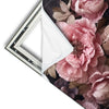 Xxl Wandbild Hellrosa Blumen Quadrat Materialvorschau