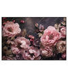 Xxl Wandbild Hellrosa Blumen Querformat Produktvorschau Frontal