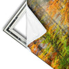 Xxl Wandbild Herbstfarben Im Nebligen Wald Panorama Materialvorschau