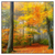 Xxl Wandbild Herbstfarben Im Nebligen Wald Quadrat Produktvorschau Frontal