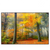 Xxl Wandbild Herbstfarben Im Nebligen Wald Querformat Produktvorschau Frontal