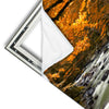 Xxl Wandbild Herbstlandschaft Am Fluss Hochformat Materialvorschau