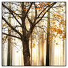 Xxl Wandbild Herbstspaziergang Quadrat Produktvorschau Frontal