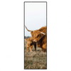 Xxl Wandbild Highlander Familie Schmal Produktvorschau Frontal