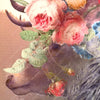 Xxl Wandbild Hirsch Blumen Querformat Zoom