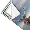 Xxl Wandbild Hirsch In Der Herbstzeit Hochformat Materialvorschau