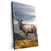 Xxl Wandbild Hirsch In Der Herbstzeit Hochformat Produktvorschau Seitlich