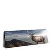 Xxl Wandbild Hirsch In Der Herbstzeit Panorama Produktvorschau Seitlich