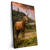 Xxl Wandbild Hirsch In Gebirgslandschaft Hochformat Produktvorschau Seitlich