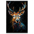 Xxl Wandbild Hirsch Kopf Hochformat Produktvorschau Frontal