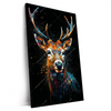 Xxl Wandbild Hirsch Kopf Hochformat Produktvorschau Seitlich