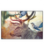 Xxl Wandbild Hirsch Voegel Querformat Produktvorschau Frontal