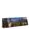 Xxl Wandbild Hirsch Vor Bergkulisse Panorama Produktvorschau Seitlich