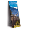 Xxl Wandbild Hirsch Vor Bergkulisse Schmal Produktvorschau Seitlich