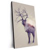 Xxl Wandbild Hirsch Wald No 1 Hochformat Produktvorschau Seitlich