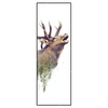 Xxl Wandbild Hirsch Wald No 2 Schmal Produktvorschau Frontal
