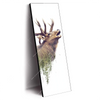 Xxl Wandbild Hirsch Wald No 2 Schmal Produktvorschau Seitlich
