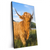 Xxl Wandbild Hochland Bulle Hochformat Produktvorschau Seitlich