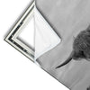 Xxl Wandbild Hochland Rind Schwarz Weiss Hochformat Materialvorschau