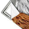 Xxl Wandbild Hochlandrinder Harmonie Der Natur Hochformat Materialvorschau