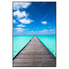 Xxl Wandbild Hoelzernes Pier Hochformat Produktvorschau Frontal