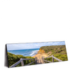 Xxl Wandbild Holztreppe Zum Einsamen Strand Panorama Produktvorschau Seitlich