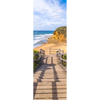 Xxl Wandbild Holztreppe Zum Einsamen Strand Schmal Motivvorschau