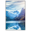Xxl Wandbild Idyllischer Bergsee Im Gebirge Hochformat Produktvorschau Frontal