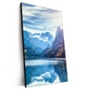 Xxl Wandbild Idyllischer Bergsee Im Gebirge Hochformat Produktvorschau Seitlich