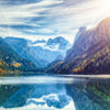 Xxl Wandbild Idyllischer Bergsee Im Gebirge Quadrat Motivvorschau
