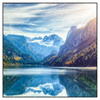 Xxl Wandbild Idyllischer Bergsee Im Gebirge Quadrat Produktvorschau Frontal