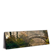 Xxl Wandbild Idyllischer Wald Mit Bruecke Panorama Produktvorschau Seitlich