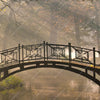 Xxl Wandbild Idyllischer Wald Mit Bruecke Querformat Zoom