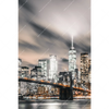 Xxl Wandbild Innenstadt Von Manhattan Hochformat Motivvorschau