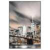 Xxl Wandbild Innenstadt Von Manhattan Hochformat Produktvorschau Frontal