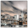 Xxl Wandbild Innenstadt Von Manhattan Quadrat Produktvorschau Frontal