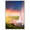 Xxl Wandbild Islaendischer Wasserfall Hochformat Produktvorschau Frontal