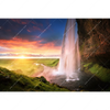 Xxl Wandbild Islaendischer Wasserfall Querformat Motivvorschau