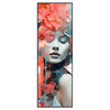 Xxl Wandbild Jolanda Frau Mit Blumen Im Haar Schmal Produktvorschau Frontal
