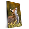 Xxl Wandbild Junger Fuchs Hochformat Produktvorschau Seitlich