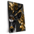 Xxl Wandbild Junger Hirsch Und Goldblumen Hochformat Produktvorschau Seitlich