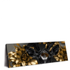 Xxl Wandbild Junger Hirsch Und Goldblumen Panorama Produktvorschau Seitlich