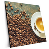 Xxl Wandbild Kaffee Genuss Quadrat Produktvorschau Seitlich