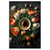 Xxl Wandbild Kaffee Inmitten Wunderschoener Blumen Hochformat Produktvorschau Frontal