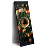 Xxl Wandbild Kaffee Inmitten Wunderschoener Blumen Schmal Produktvorschau Seitlich