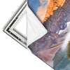 Xxl Wandbild Kanadischer Bergsee Hochformat Materialvorschau