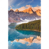 Xxl Wandbild Kanadischer Bergsee Hochformat Motivvorschau